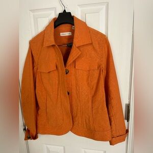 Cold Water Creek Jacket Button Front